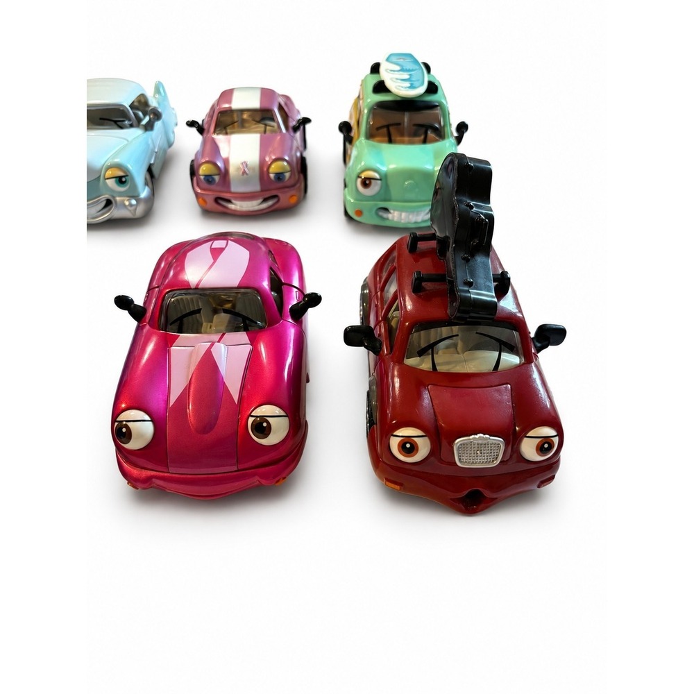 Chevron Cars Lot of 13 Toy Cars w/ Pig & Horse Figures Techron Collectible - Picture 4 of 12